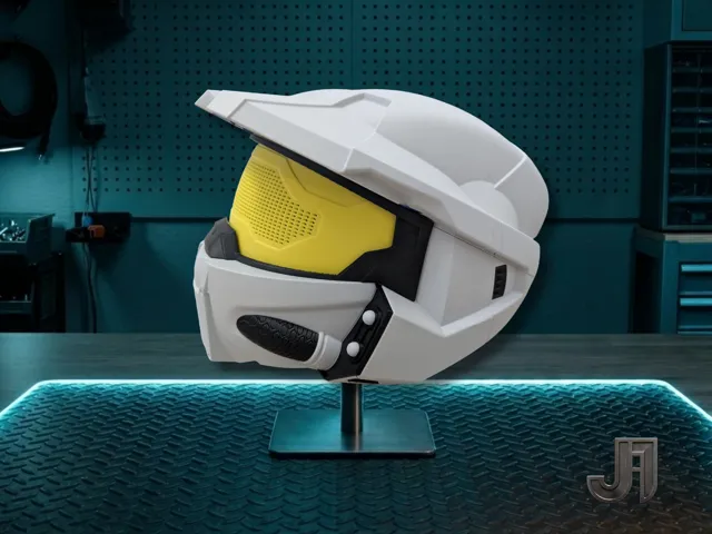 Halo-Inspired Helmet Multicolor no AMS