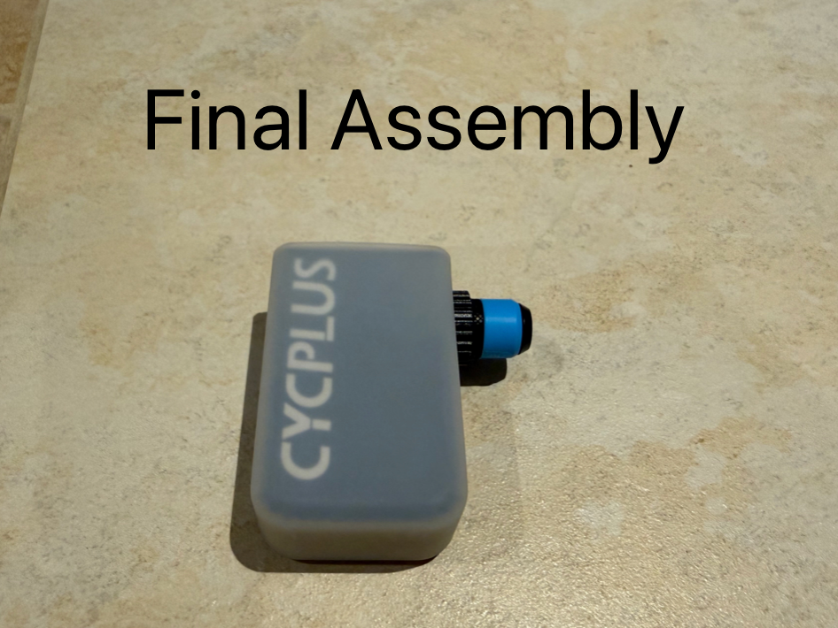 Cycplus AS2 Pro to Premium Clik Pump Head Adapter