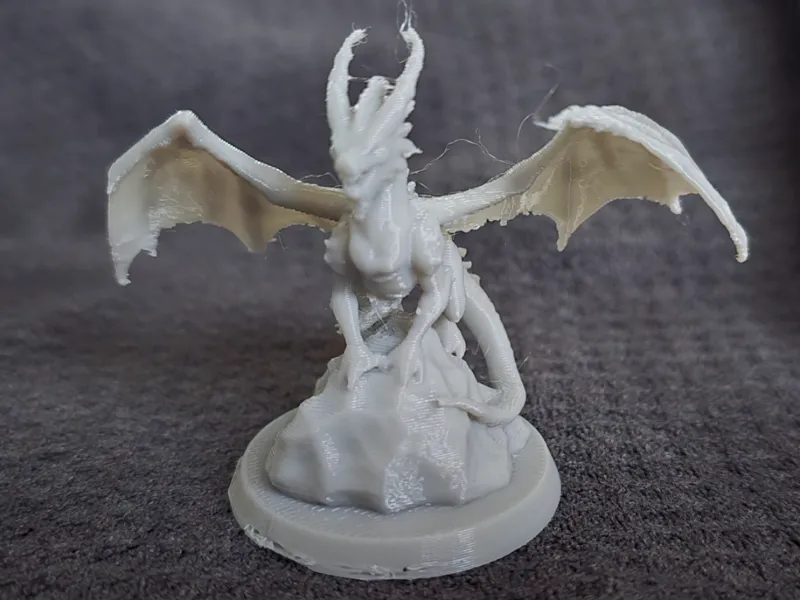 Dragon on Rock