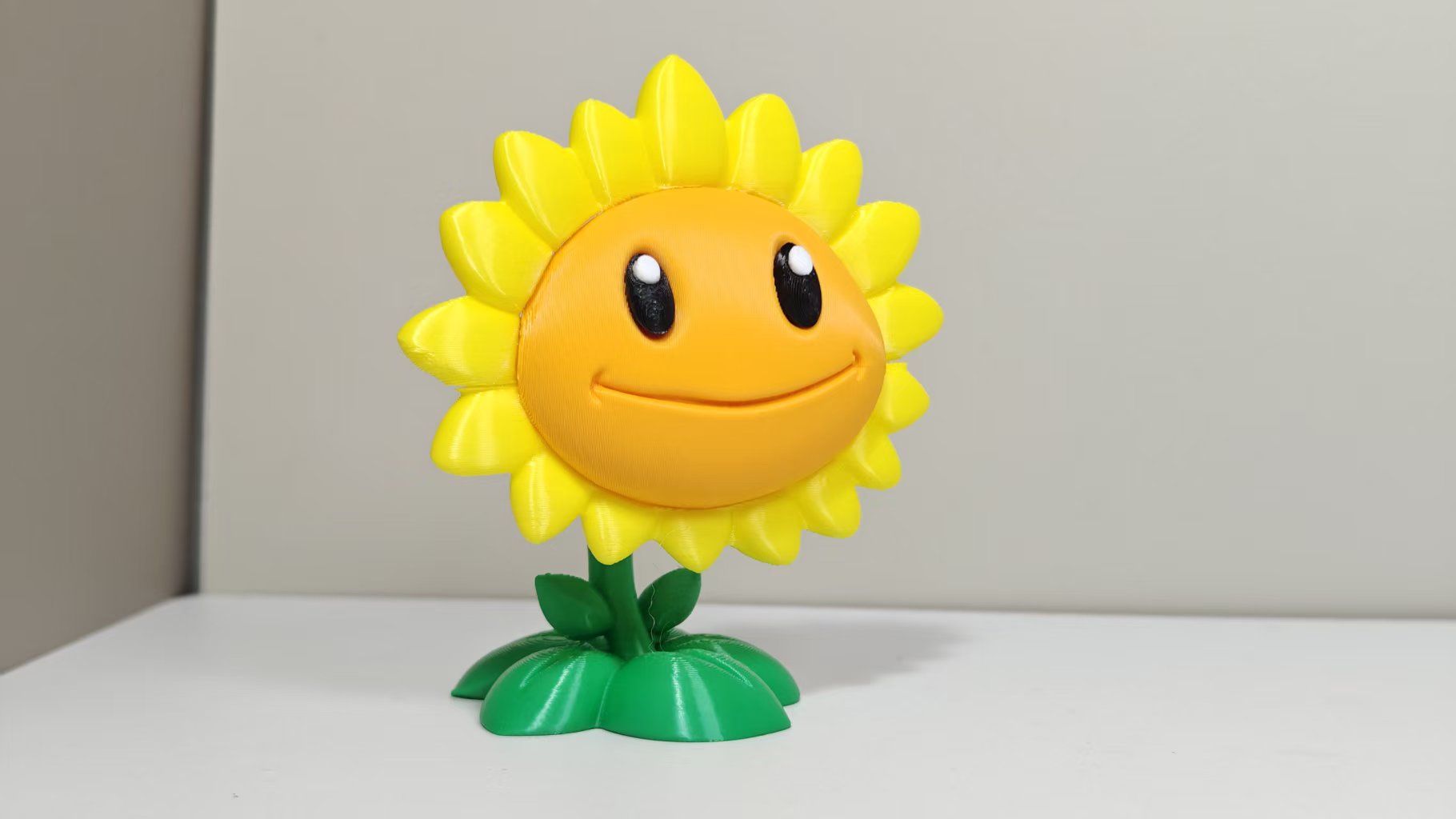 Miniatura 2 do modelo 3D 植物大战僵尸_向日葵