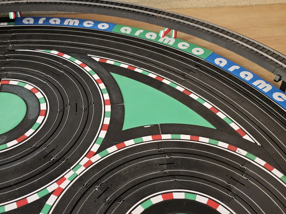 6” outside cut to 18” inside AFX Track Border - Free 3D Print Model ...