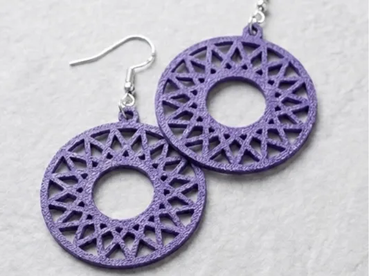 Earrings - 082 - Easy Print
