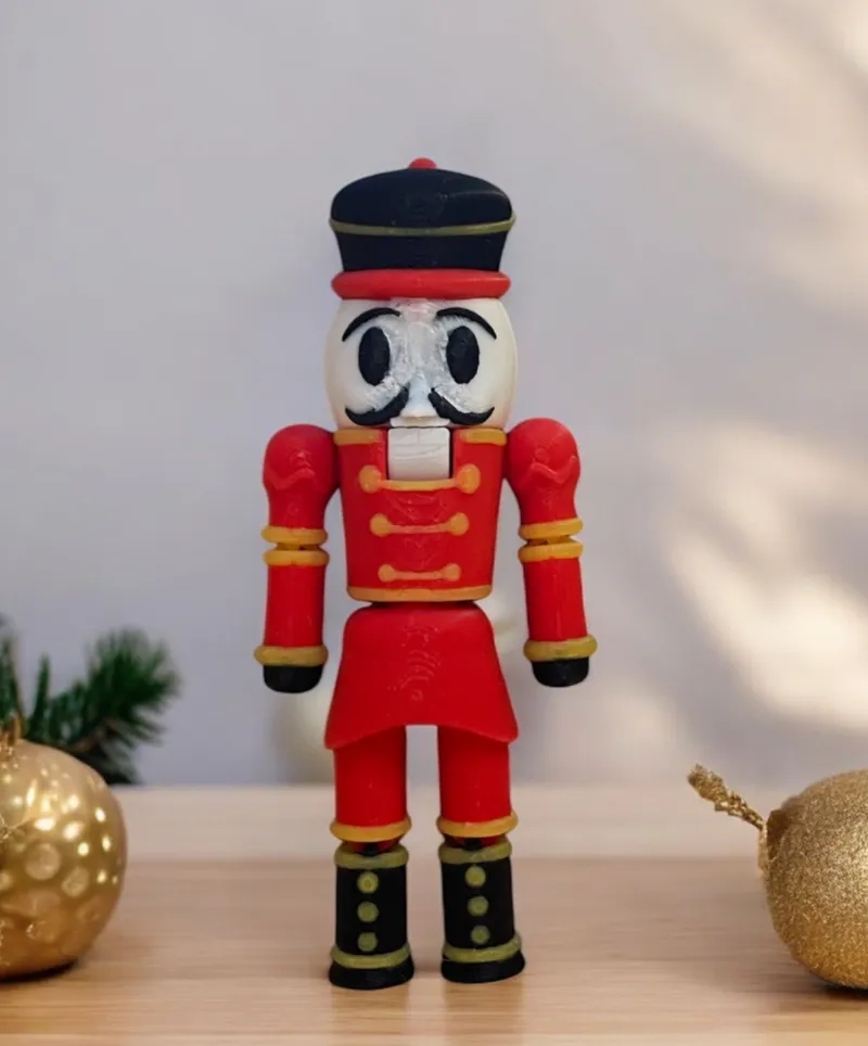 Christmas Nutcracker (fully Articulated)