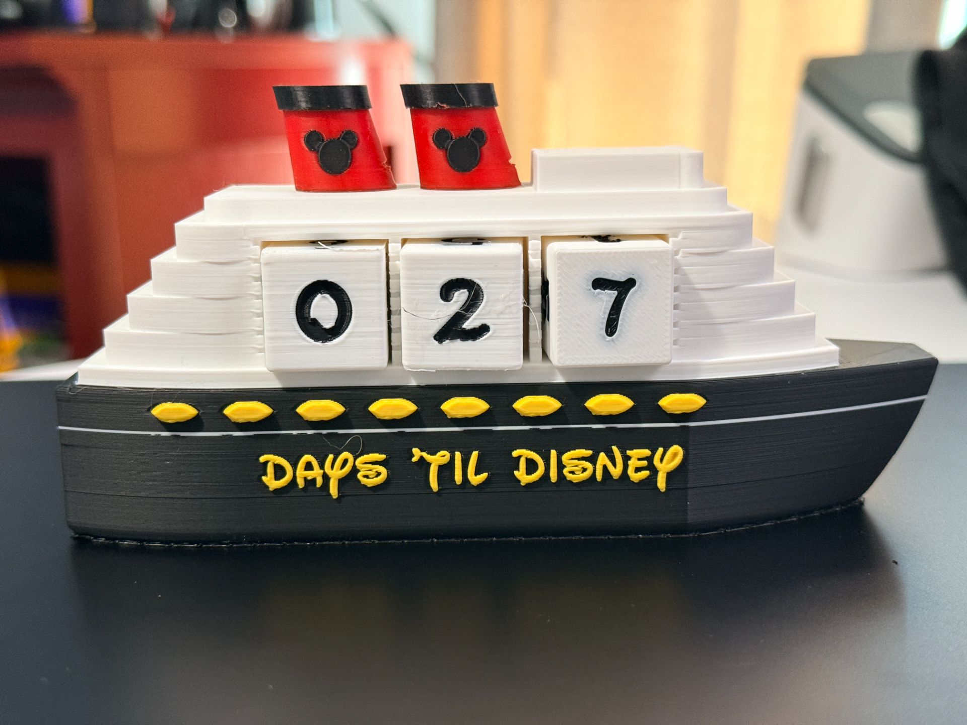 Disney Cruise Line (DCL) Countdown Ship 3D model