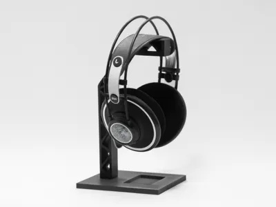 Industrial Headphone Stand