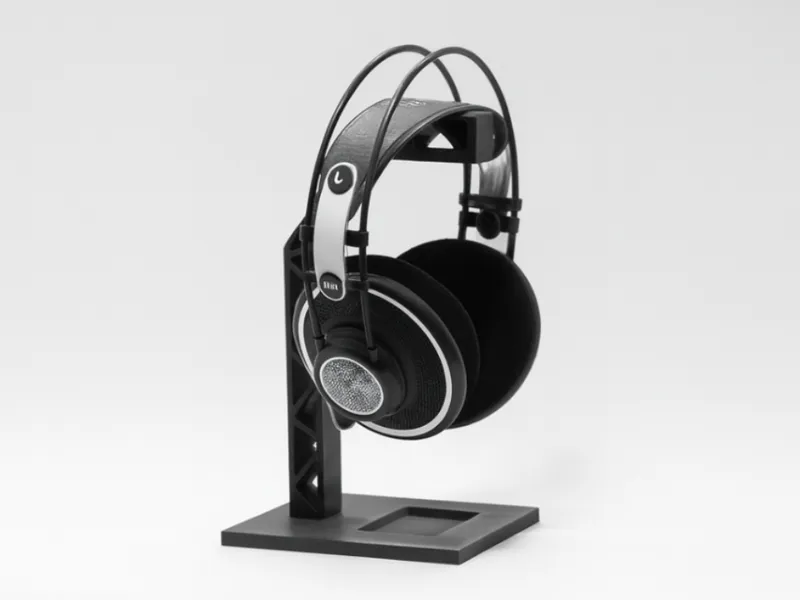 Industrial Headphone Stand