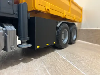 Bruder Crane truck side skirts with fake lights