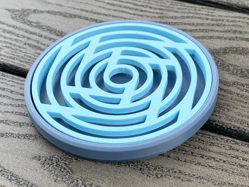 Coaster with Drip Tray!