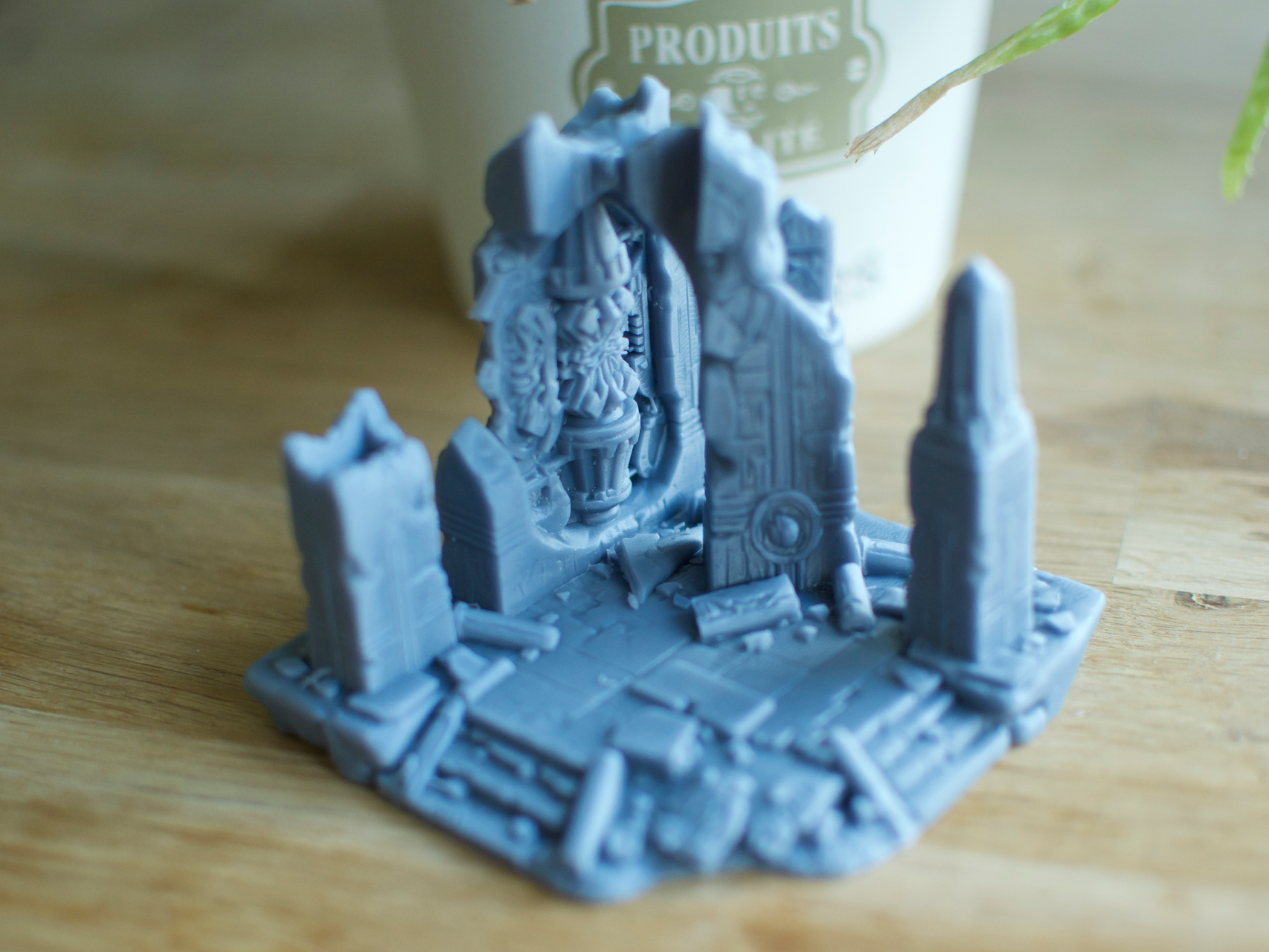 Grimdark Tomb Sentinel Shrine — Ruined Dynasty 