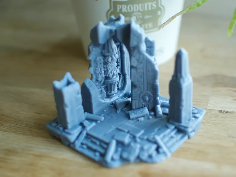 Grimdark Tomb Sentinel Shrine — Ruined Dynasty 