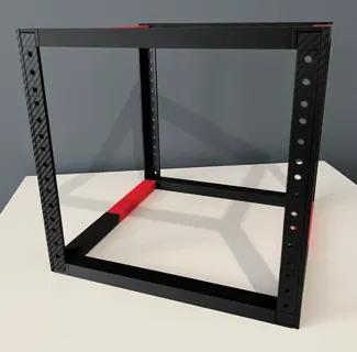 10-inch 5U Fully 3D-Printed Rack Cabinet Project