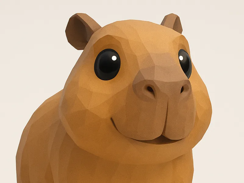 Capibara "Capy" Statue