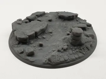 Escenografía en miniatura: Base|Terrain|Diorama - Dry River — vista de referencia 3