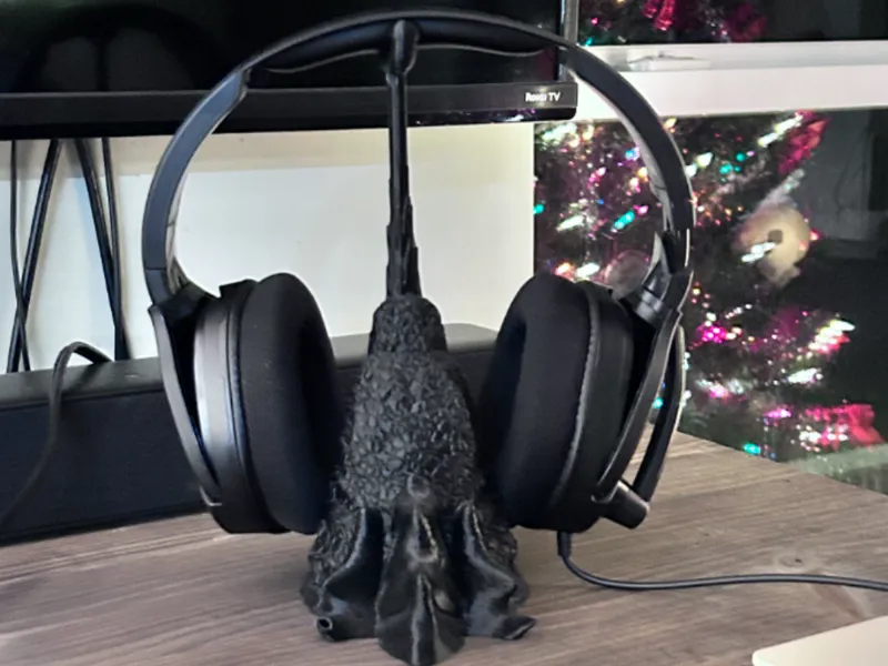 Godzilla headphones holder