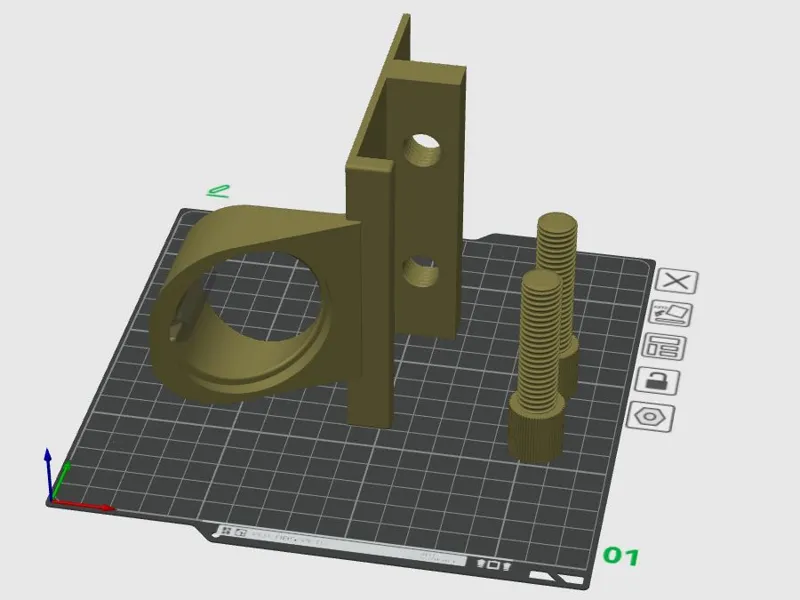 holder cell for monitor with magsafe