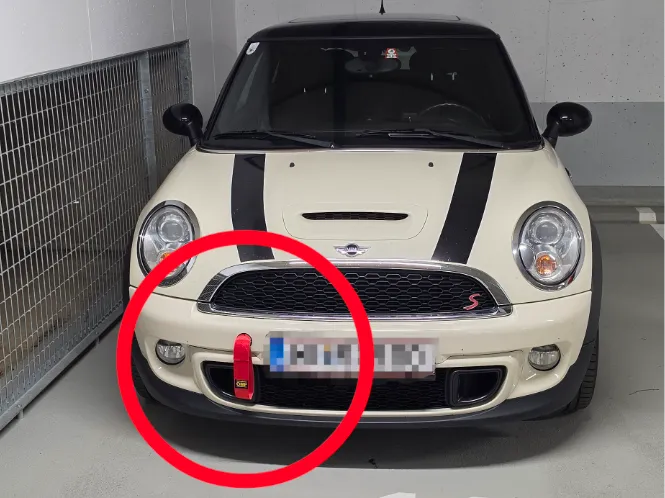 Mini Cooper S R56 Front Towhook Bolt for Towstrap