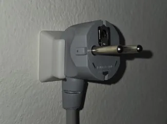Halterung Stecker