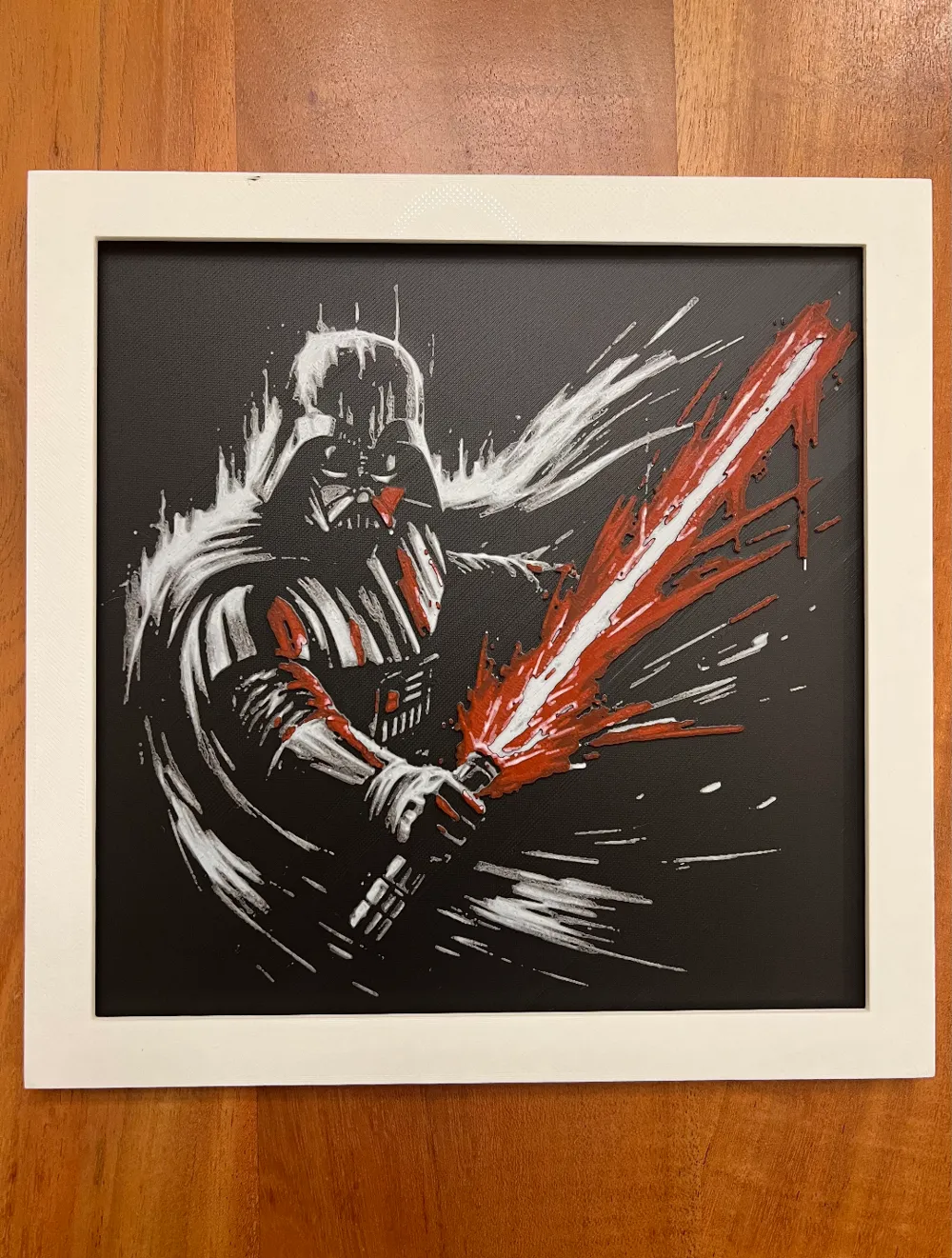 Darth Vader with Red Lightsaber(Black)