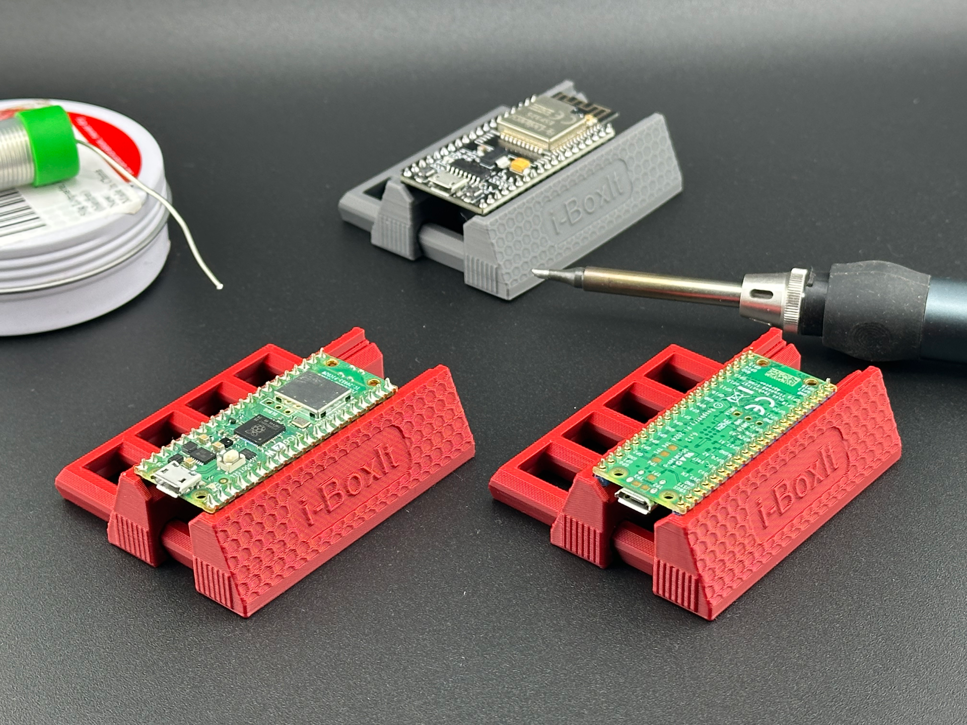 Universal MCU Header Soldering Jig
