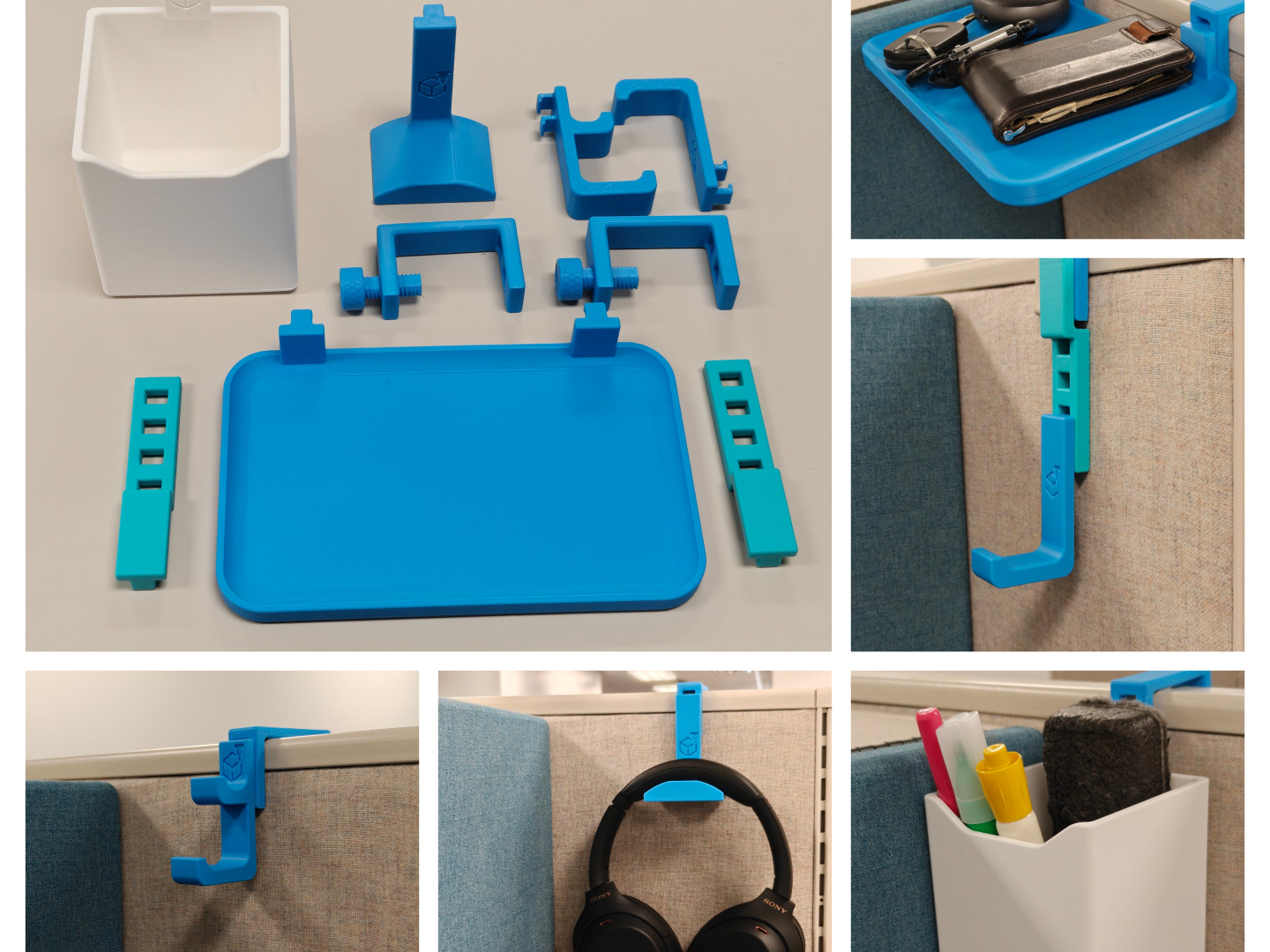 CubiLink: Modular Cubicle Mount System