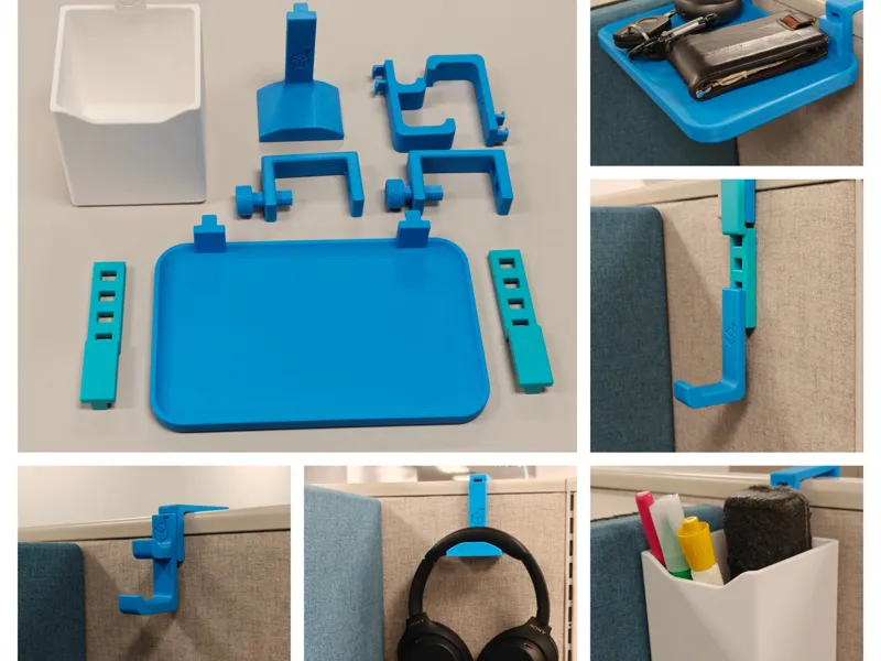 CubiLink: Modular Cubicle Mount System