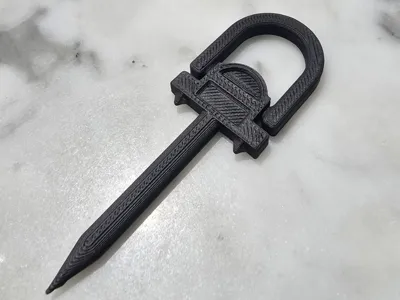 Swiveling Archery Pin V2 (Print in Place)