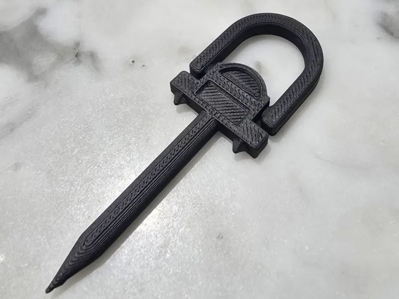 Swiveling Archery Pin V2 (Print in Place)