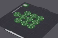 10 x 100 Chip - 0.2mm layer, 2 walls, 100% infill