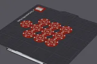 10 x 25 Chip - 0.2mm layer, 2 walls, 100% infill