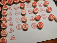 27mm小印章PLA和PETG双料打印(需要AMS和0.2mm喷嘴)