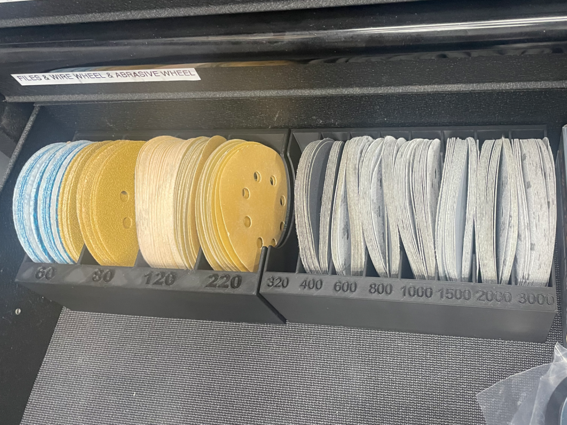 5" Sanding Disc Organizers