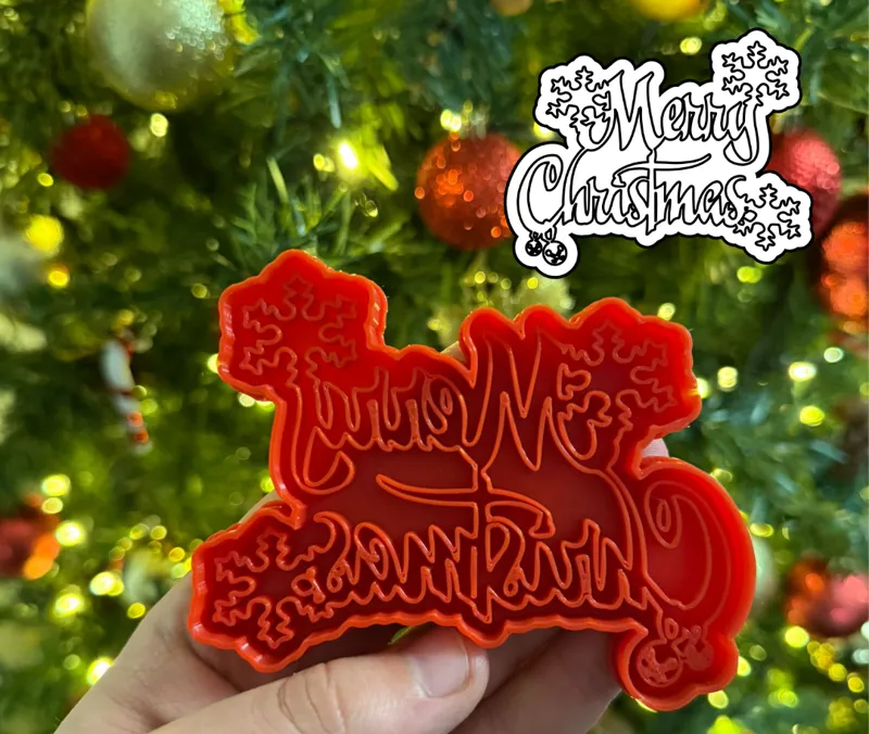 Merry Christmas Cookie Cutter