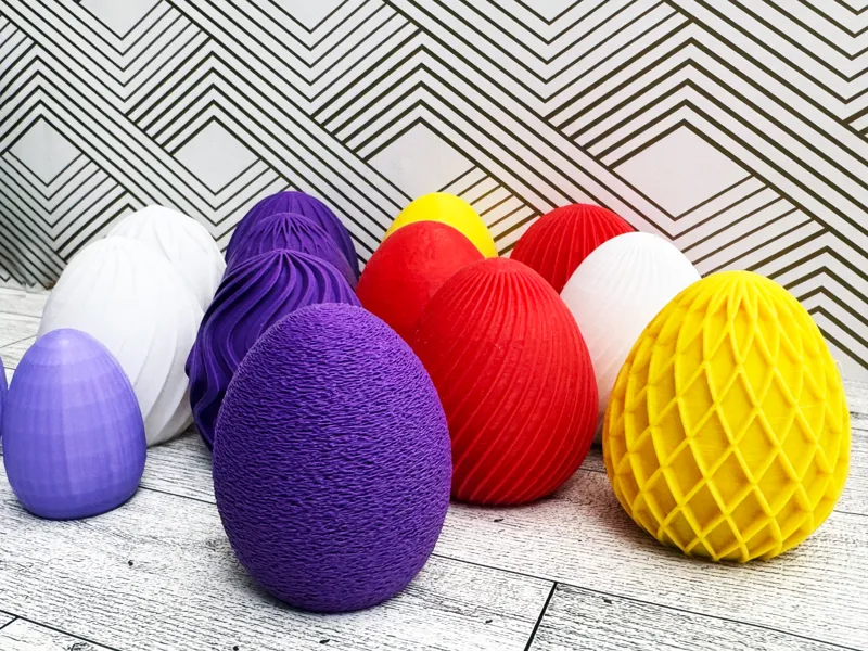 Designer Egg Maracas - 12 designs