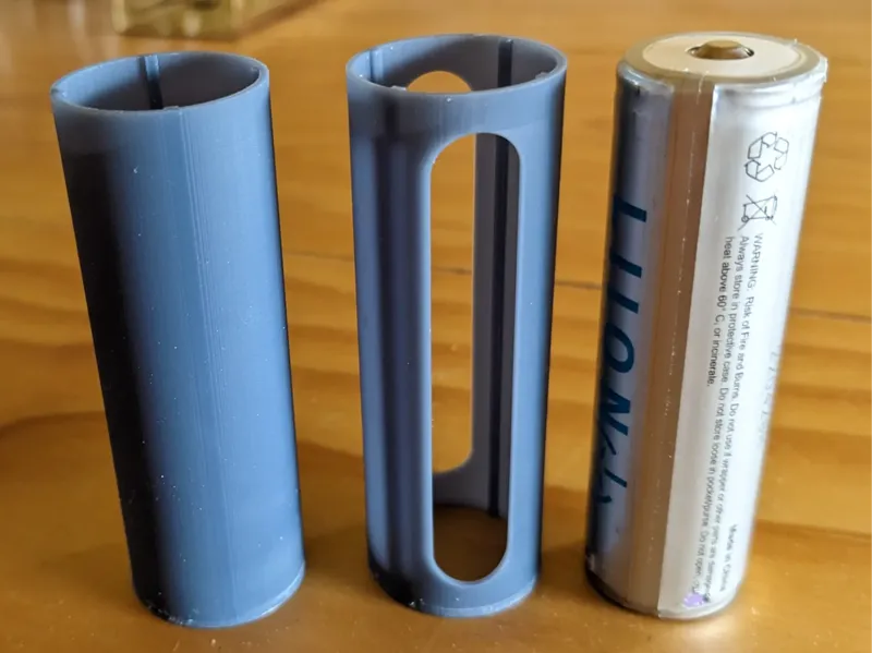 Battery Adapter Sleeve - 21700 to C (25mm)