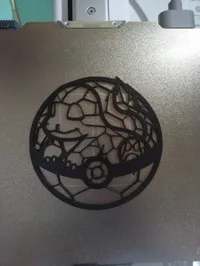 Déco murale Salamèche dans une Poké Ball — photo 3