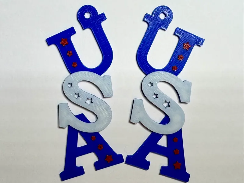 USA Ear Rings
