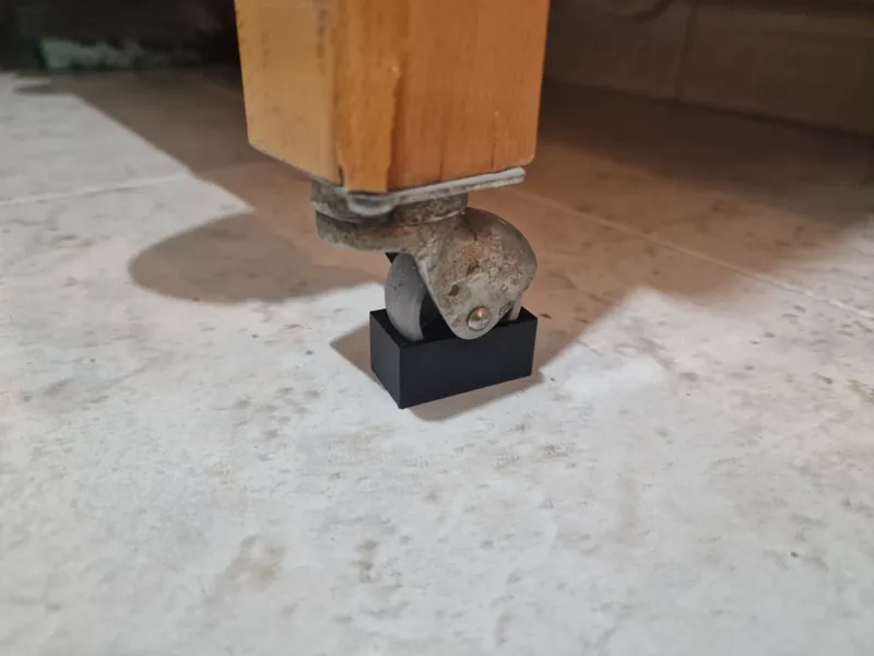 Anti-Slip Wheel Stop for 32 mm Furniture Casters