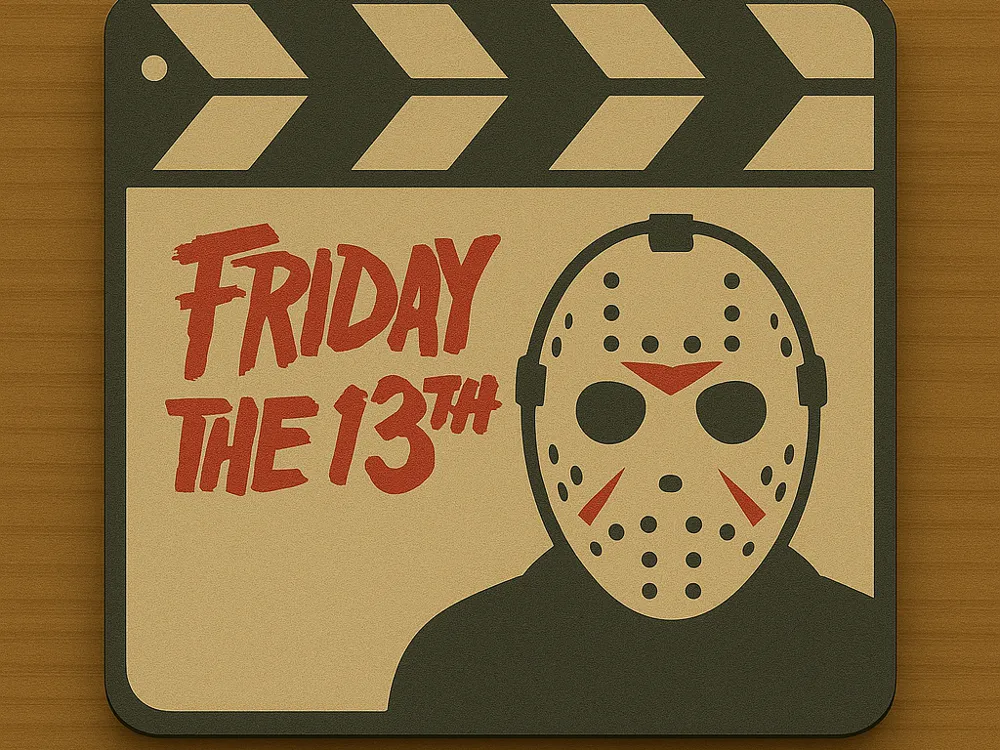 Friday The 13th Clapper Coaster by 3DPrintsForYou MakerWorld: Download ...