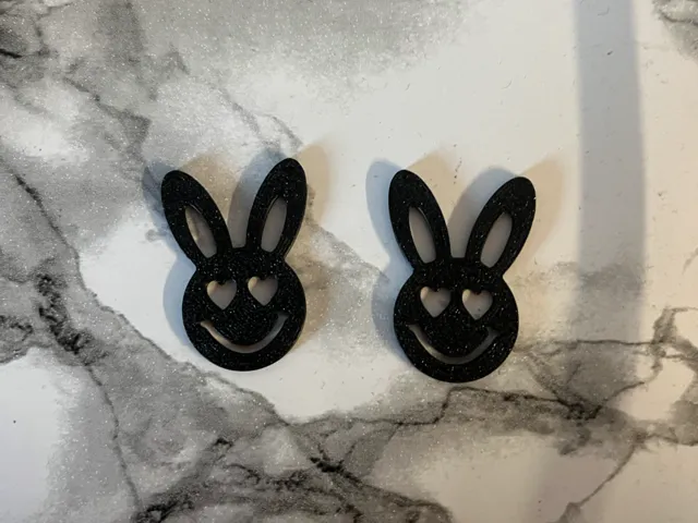 bunny earrings