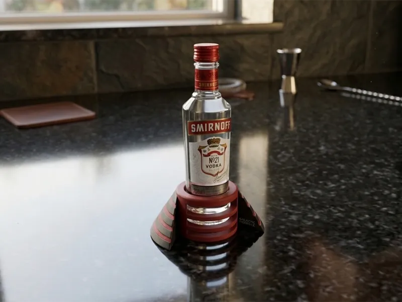 Vodka bottle holder