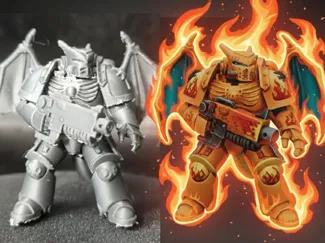 CHARIZARD SPACE MARINE