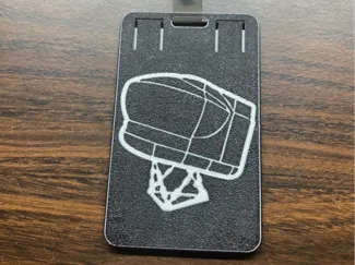 Badge Holder Flight Simulator