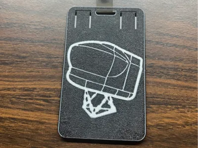 Badge Holder Flight Simulator