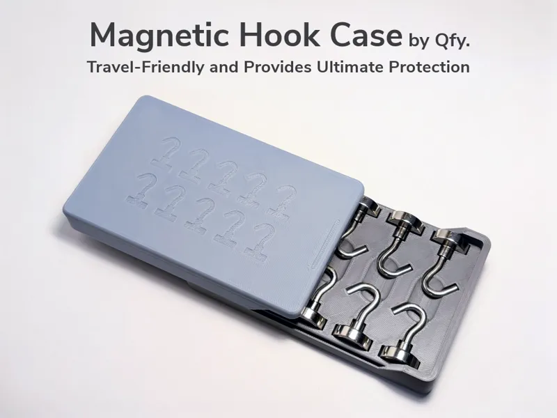 Magnetic Hook Case | Sliding Lid