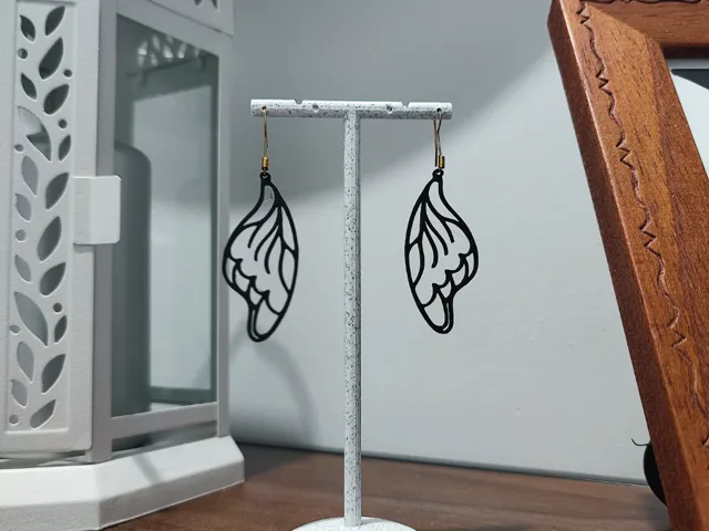 Aretes Alas de Hada Nocturna