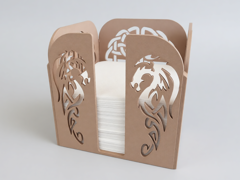Celtic Pattern Napkin Holder
