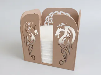 Celtic Pattern Napkin Holder