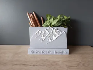 Pencilbox, organiser and planter in one
