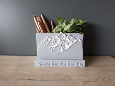 Pencilbox, organiser and planter in one