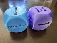 BJJ Dice V2 - two colours + new font